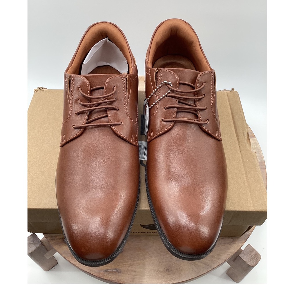 Marc Joseph New York State Street Cognac Hands Free Slip On Derby Shoes Mens 9 w